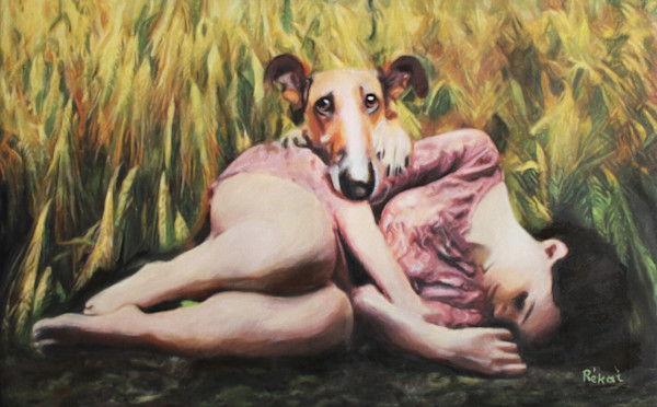 Búzatábla - Wheat Field by Zsolt Rékai