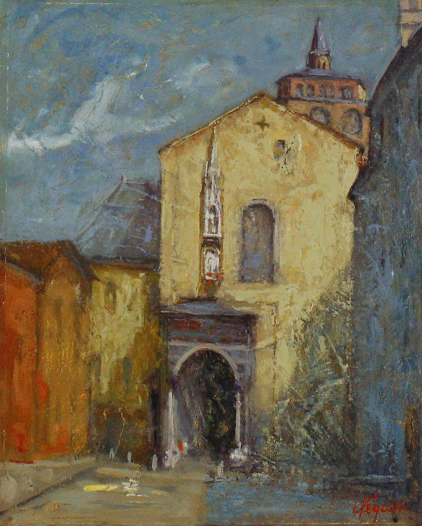 057_Piazza Santa Maria Maggiore, Città Alta Bergamo by Enrico Negroni, Image 1.