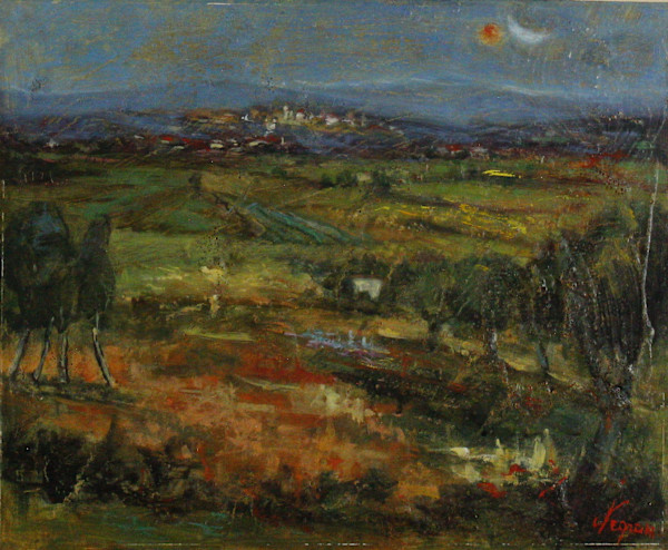065_Paesaggio bergamasco fuoriporta by Enrico Negroni, Image 1.
