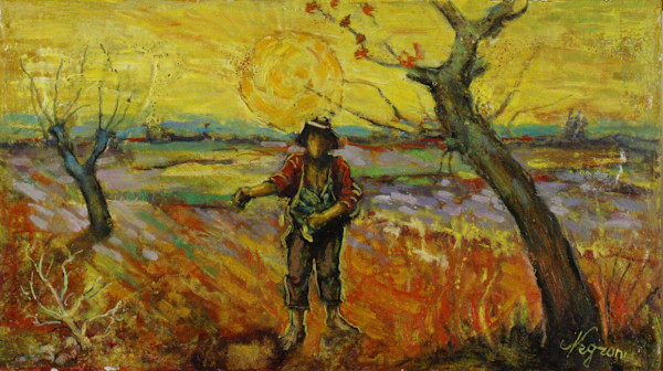 071_Seminatore al tramonto by Enrico Negroni, Image 1.