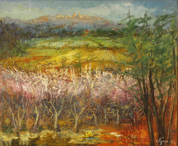 182_Paesaggio bergamasco by Enrico Negroni, Image 1.