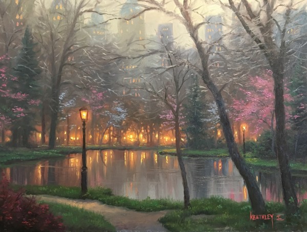 Evening in the park by Mark Keathley