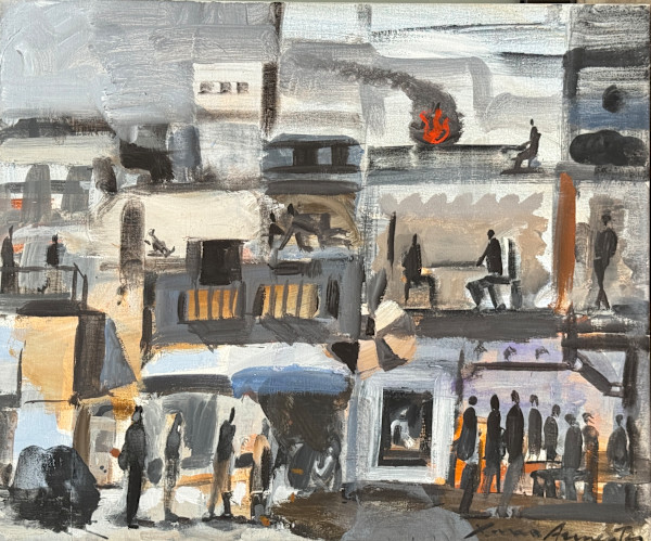 Burning Room by Xano Armenter