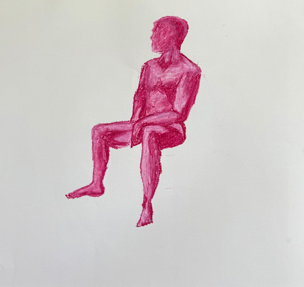 Colin in Pink II by Olivia Sanchez