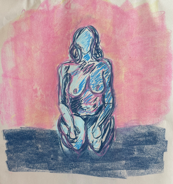 Bree in Pink and Blue by Olivia Sanchez