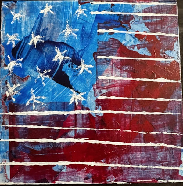 Americana Abstract by Kimmy Donald, Image 1.