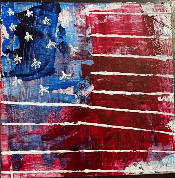 Americana Blast 6x6 by Kimmy Donald, Image 1.
