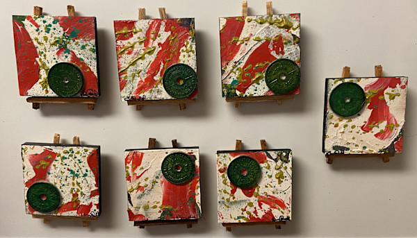 Christmas Teensy-Weensies: The Tokens by Kimmy Donald