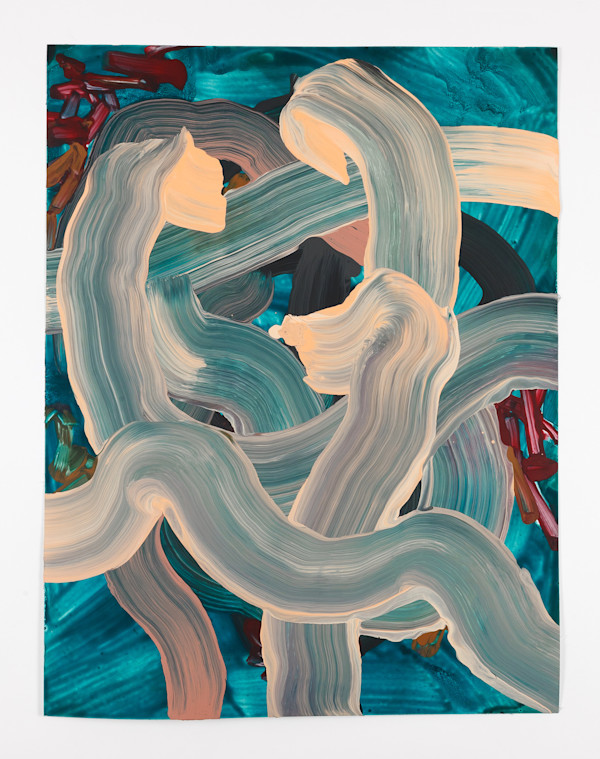 Untitled (teal 4) by Sarah Trigg