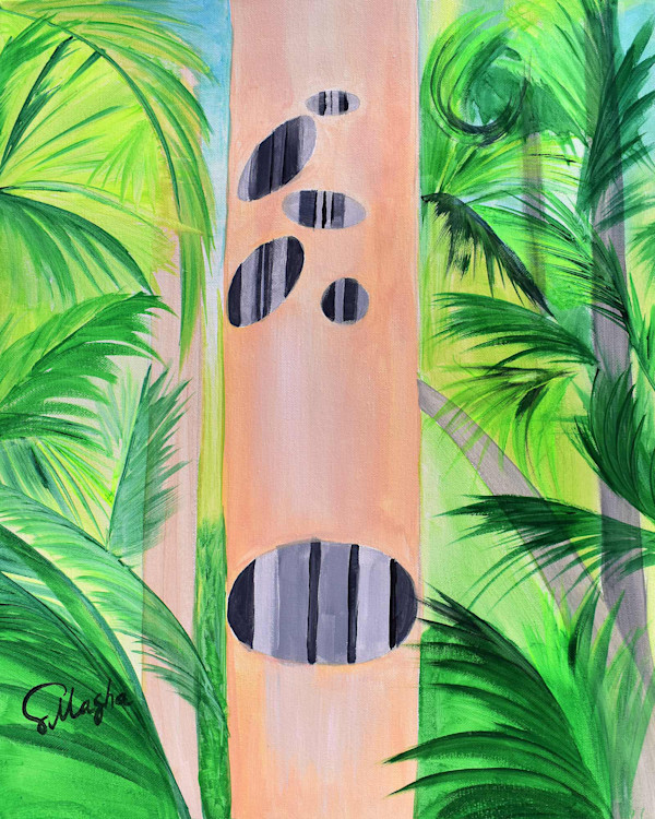 Enjoying the Sun by Masha Schwartz Art