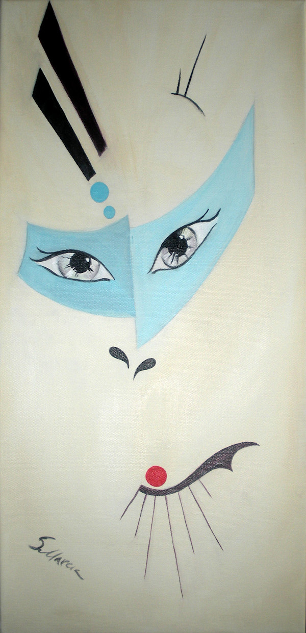 Mask by Masha Schwartz Art