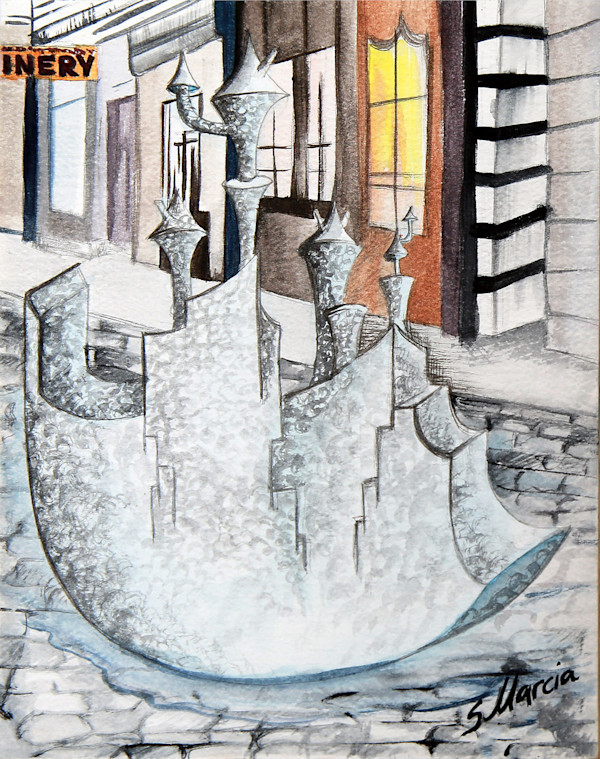 Ship by Masha Schwartz Art