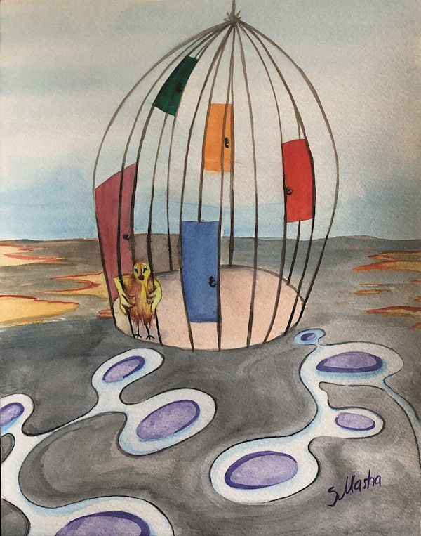 Trapped by Masha Schwartz Art
