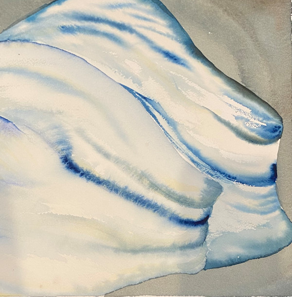Original Watercolor Catch That Wave by Marie Louise Bosin