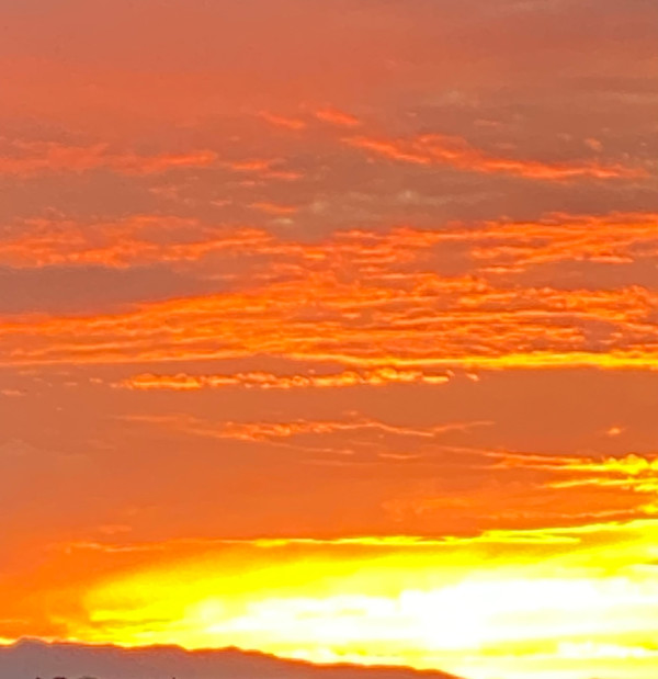 Fire in the Sky by Marie Louise Bosin, MA