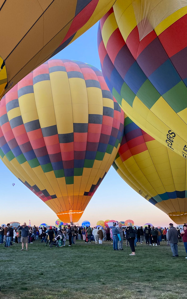Balloon Fiesta 2025-Just Pre Ascension by Marie Louise Bosin, MA