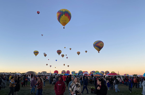Balloon Fiesta 2025-Earlybirds by Marie Louise Bosin, MA