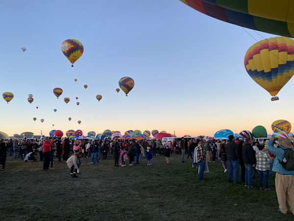 Balloon Fiesta 2025-Earlybirds by Marie Louise Bosin, MA