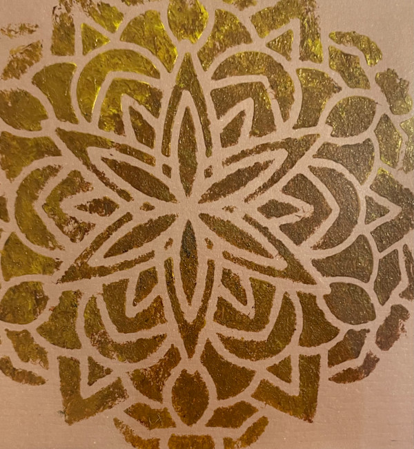 Mandala-Gold by Marie Louise Bosin, MA