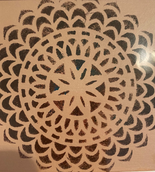 Mandala-Gold Brown by Marie Louise Bosin, MA