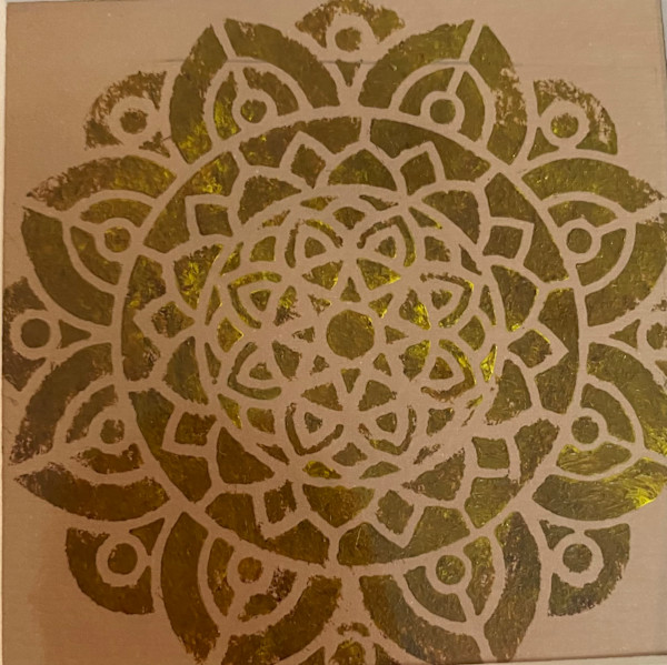 Mandala-Gold 2 by Marie Louise Bosin, MA