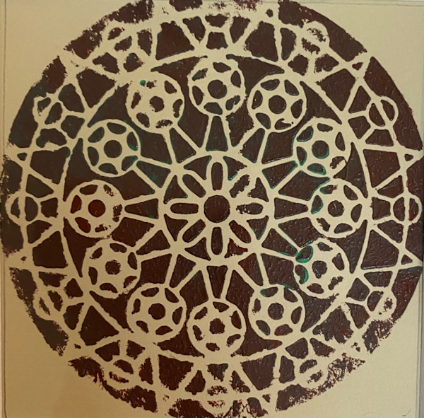 Mandala-Purple by Marie Louise Bosin, MA