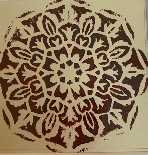 Mandala-Purple 2 by Marie Louise Bosin, MA