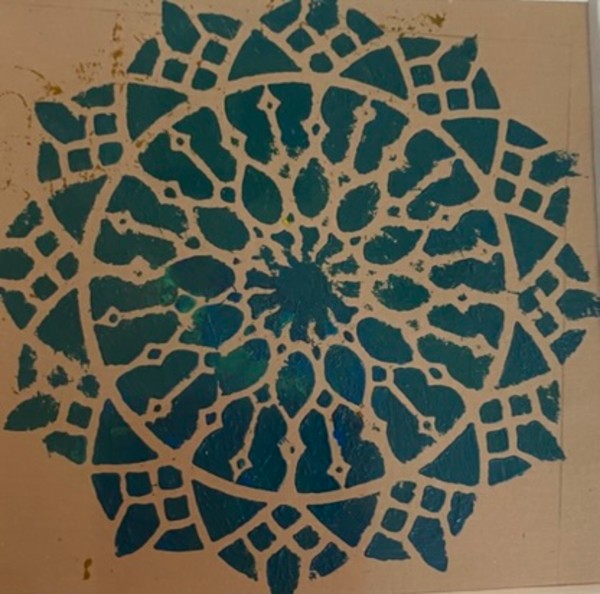Mandala-Green by Marie Louise Bosin, MA