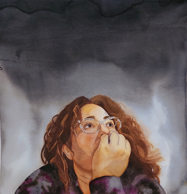 Self Portait by Carla Sloan-Brown