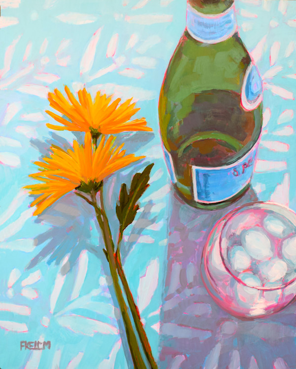 She Brought Her Flowers 2 by Frankie Kellum, Image 1.