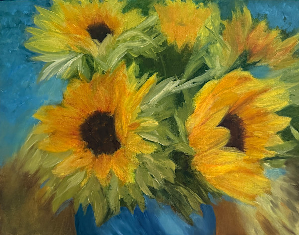 Kitchen table love by Annette Surtees Contemporary Art, Image 1.