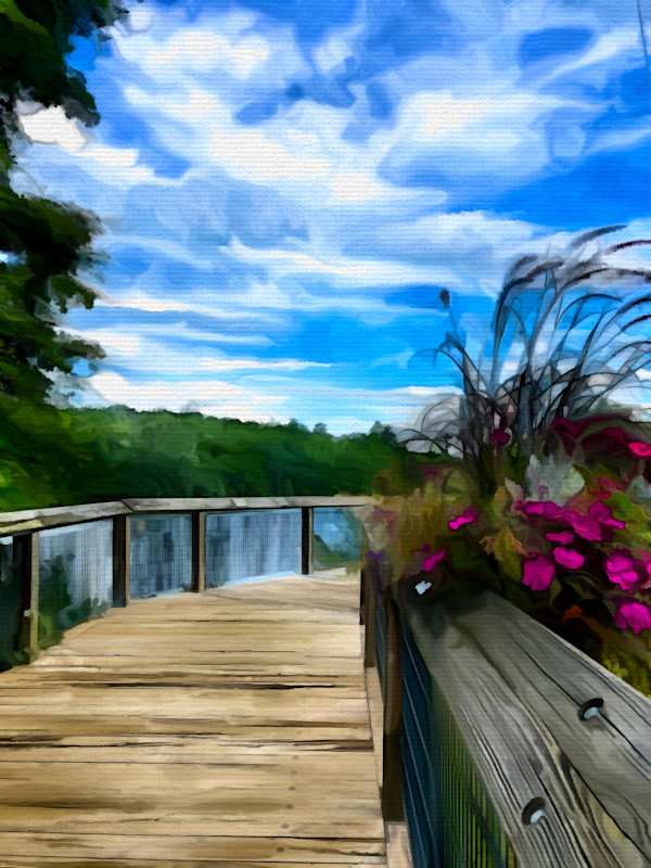 Flower bridge by Daniel Butler