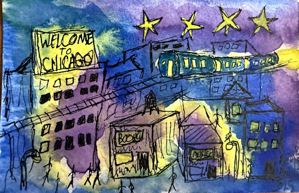 Welcome to Chicago by Bad Art Global