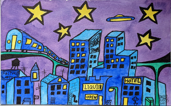 Visit Chicago by Bad Art Global