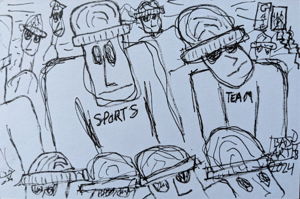 Sports Team by Bad Art Global