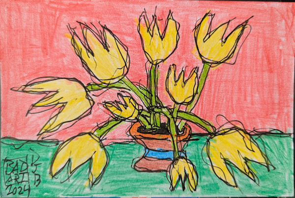 Tulips by Bad Art Global