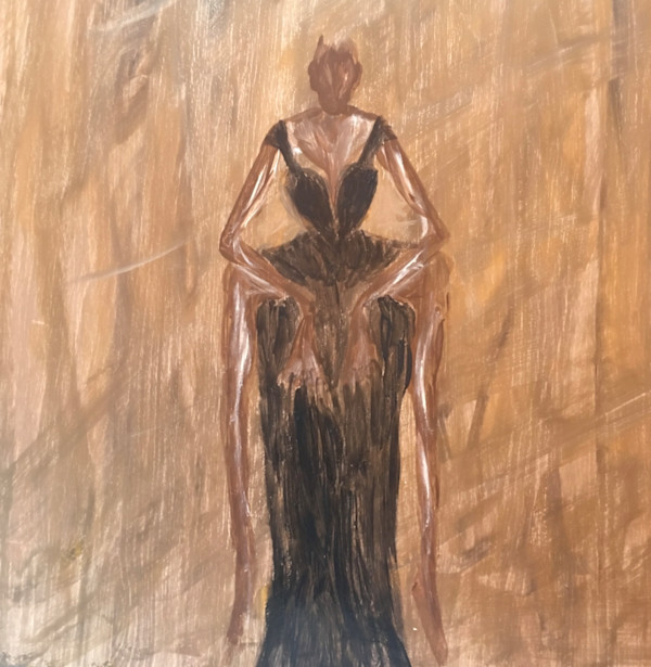 Just a Queen  * Print * Mat Board by Yolanda Patton