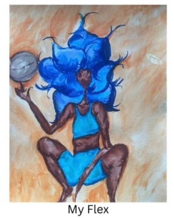 *Greeting Card* My Flex by Yolanda Patton