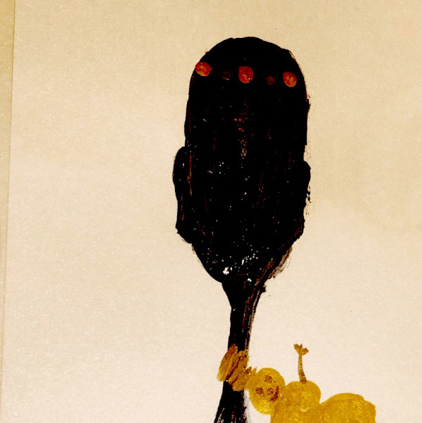 Holiday Snowman Necklace #1 by Yolanda Patton