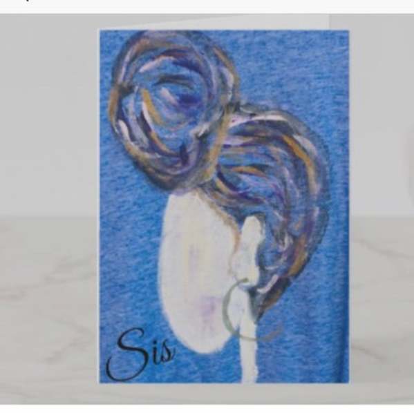 *Greeting Card* Sis* by Yolanda Patton