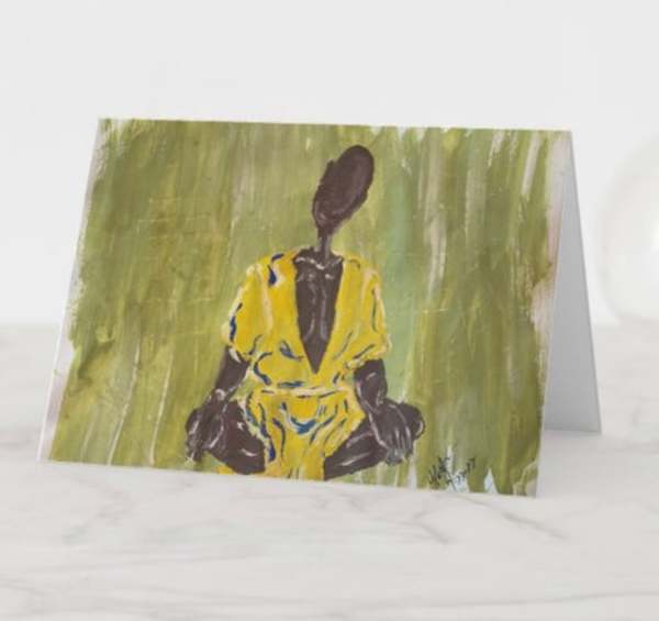 *Greeting Card* Meditation by Yolanda Patton