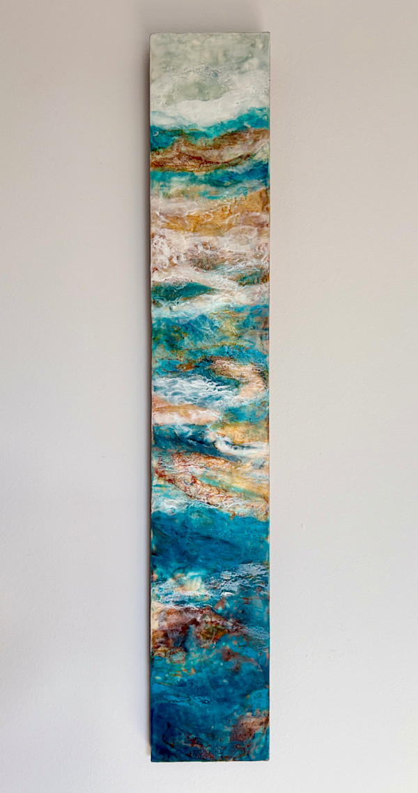 Kaleidoscope of the Seas- Left 1 Panel by Christine Deemer