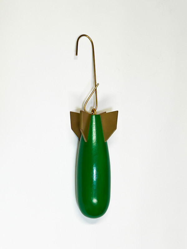 Tannenbomb (green) by Walter Robinson
