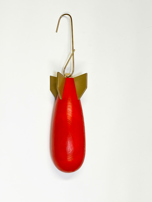 Tannenbomb (red) by Walter Robinson