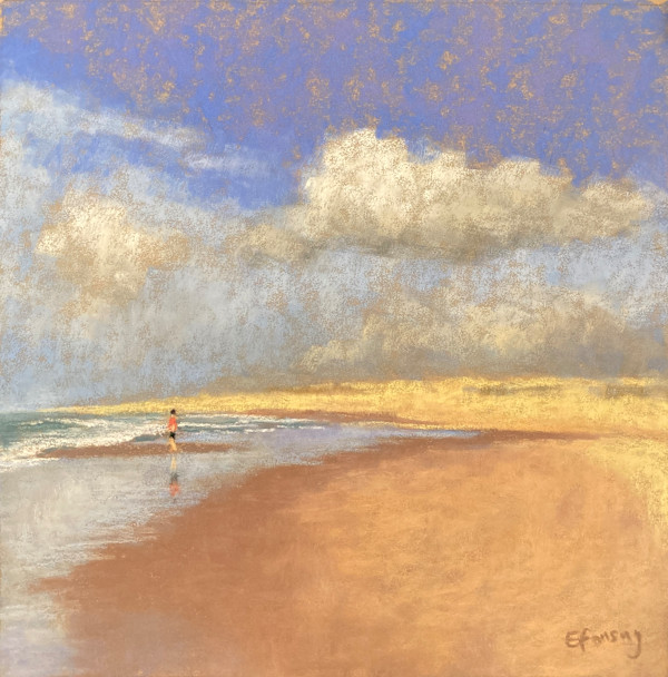 Beach Contemplation by Emmanuelle Fonsny