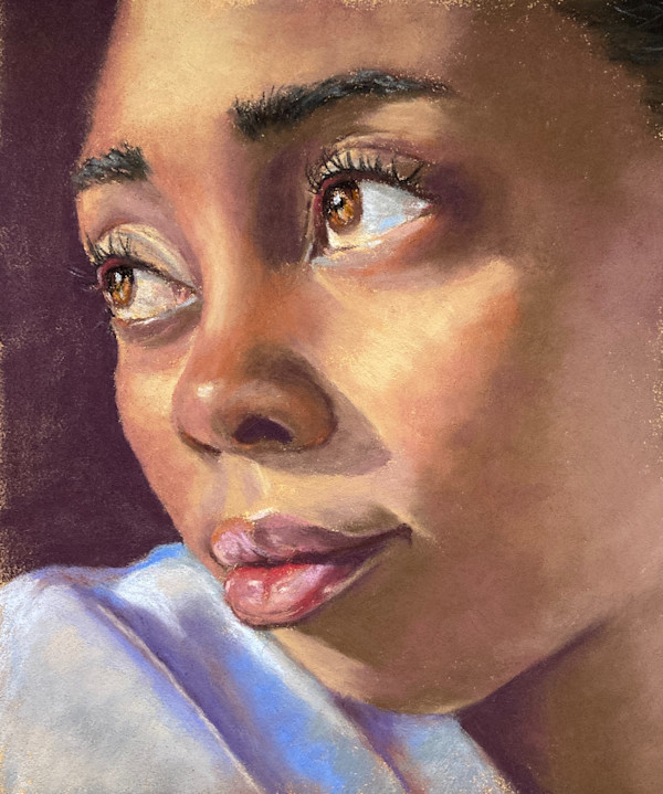 Close-Up of a Girl by Emmanuelle Fonsny