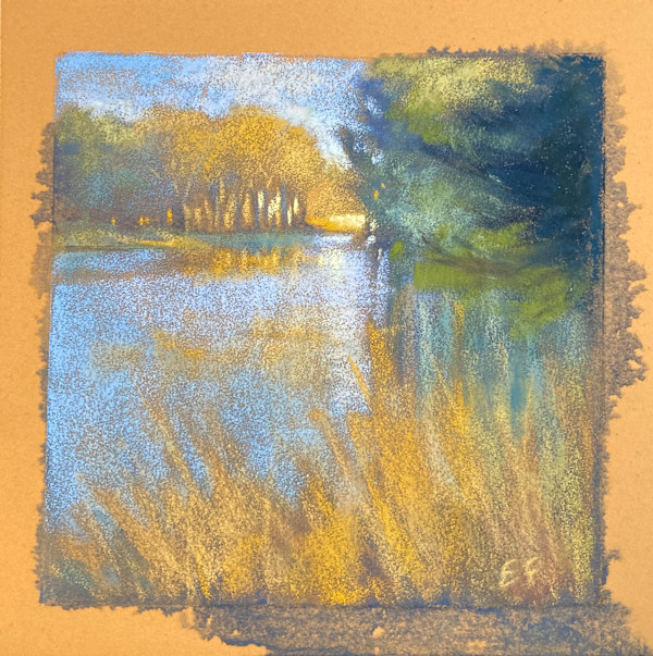 Golden Hour at Lake Tuggeranong by Emmanuelle Fonsny