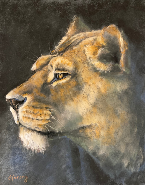 Lioness by Emmanuelle Fonsny