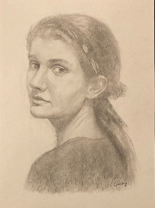 The Girl Looking Back by Emmanuelle Fonsny