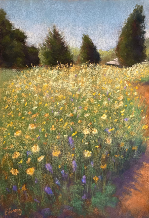 Yellow Blooms by Emmanuelle Fonsny